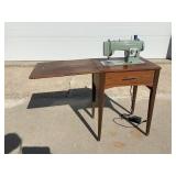 Sears Kenmore Sewing Machine in Cabinet