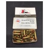 25 Auto Ammo