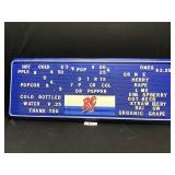 RC Cola menu board
