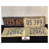 Vintage License Plates