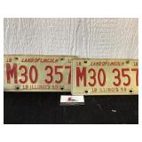 Vintage License Plates