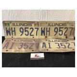 Vintage License Plates