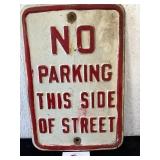 No Parking Sign