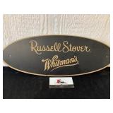 Plastic Russell Stover Sign