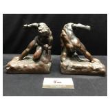 Bronze Bookends