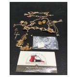 Scrap Marked Gold Plated, Filled, E Plate