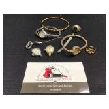 Scrap Marked Gold Plated, Filled, E Plate