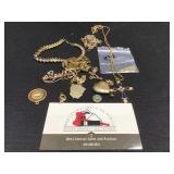 Scrap Marked Gold Plated, Filled, E Plate