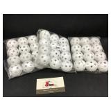 Wiffleball golf balls