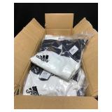 Box of Adidas jackets