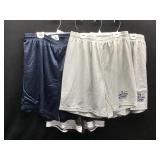 Two L, two XL shorts