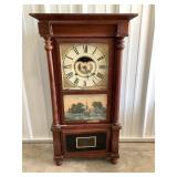 Birdge Malloy 8 Day Clock Antique Clock