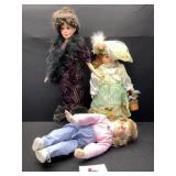 Three Dolls