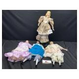 Four Dolls