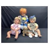 Trio of Secrest Dolls & Misc