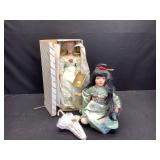 Heirloom Doll, Japanese Doll, Umbrella