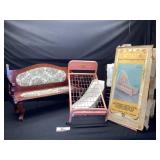 Large Sized Doll Furniture & Misc