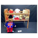 Doll Bed & Bears