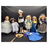 Box of Vintage Dolls