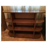 Free standing shelves