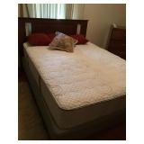 Full Size Bed with Mattresses