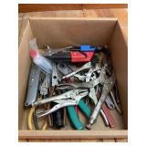 Pliers, vise grips, Allen wrench