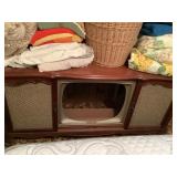 Retro Curtis Mathes Console Tv Cabinet