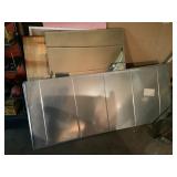 Misc mirror. Frame and flashing