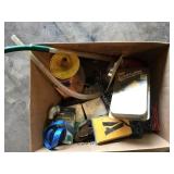 Box of Miscellaneous garage items