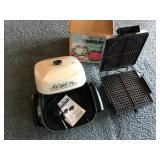 Crock pot, waffle iron and electric skillet