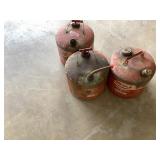 Metal gas cans