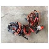 Jumper cables and light