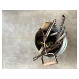 Bucket of miscellaneous tools
