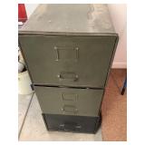 File cabinet full of miscellaneous tools, shop