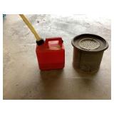 Gas Can and Minnow Bucket Insert