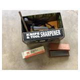 Knife Sharpener and Sharpening Stones