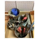 Tins of Miscellaneous Tools