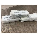 Bundles of Great Britain Mail Bags