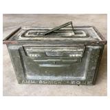 Ammunition Box with Grinding Wheels