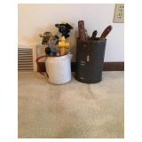 Sprinklers, putty knives, miscellaneous