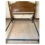 Full Size Bed Frame with Headboard
