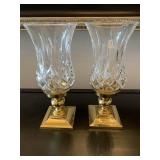 Waterford crystal hurricane lights