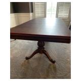 Executive Dining room table with protective cover