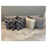 Throw pillow lot