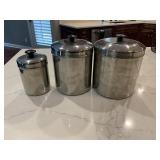 Vollrath stainless steel canisters