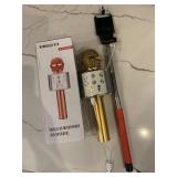 Microphone and selfie stick