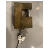 Barjan hardened shackle lock