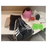 Pencil sharpener, lunchbox and miscellaneous