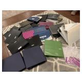 Miscellaneous folders and binders
