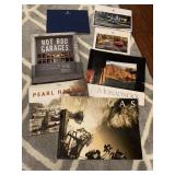 Porsche books, and miscellaneous books